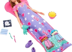 ست خواب عروسک باربی و توله سگ ها