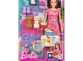 ست عروسک باربی با لوازم خواب