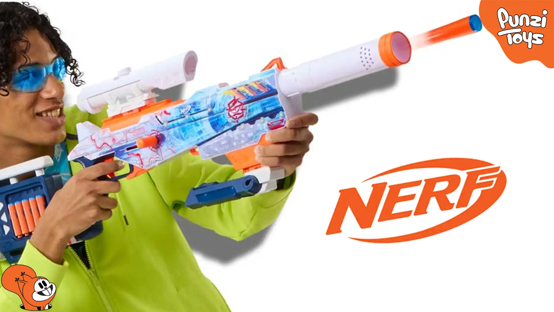 تفنگ نرف Nerf مدل Loadout Arctic Zerostriker