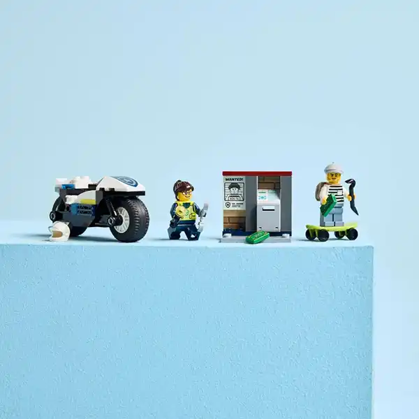 لگو سیتی 60455 Police Motorcycle Chase