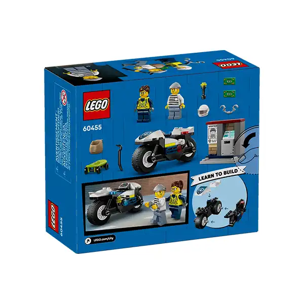 لگو سیتی مدل 60455 موتور سیکلت پلیس