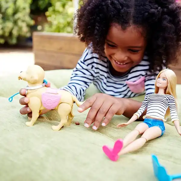 ست عروسک باربی Barbie و سگ کوکی