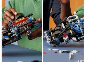 ساخت لگو تکنیک مدل 42210 ماشین نیسان اسکای لاین GT-R (R34) سریع و خشن با Lego Builder