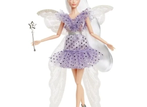 خرید اینترنتی عروسک پری بالدار باربی با عصای جادویی دندونی