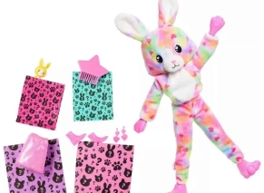 خرید انواع عروسک شانسی و سورپرایزی باربی با لباس رنگی رویا رنکلر