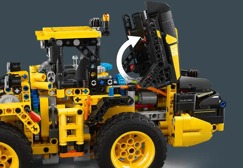 لگو تکنیک مدل 42209 لودر برقی ولوو L120 Volvo L120 Electric Wheel Loader