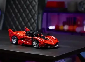 نمایش لگو تکنیک مدل 42212 ماشین فراری FXX K