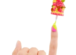 روش طراحی ناخن عروسک LOL Surprise مدل Pinky Pops Fruit shop