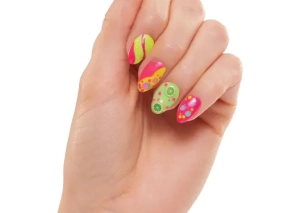 طراحی ناخن عروسک فشن مدل پینکی پاپس