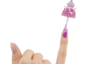 دیزاین ناخن برای کودکان با ست عروسک تم کافه kitty k