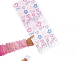 برچسب ناخن عروسک ال او ال سورپرایز مدل کیتی کی کافه