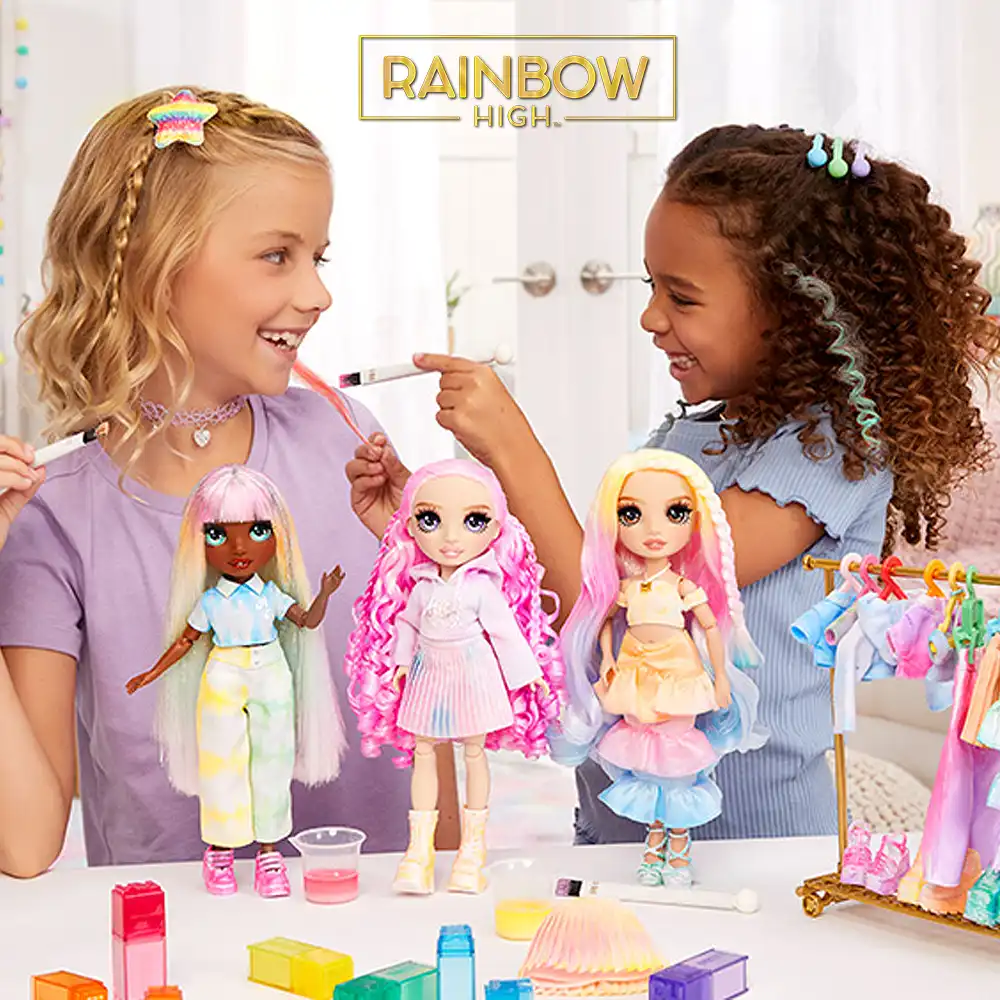 خرید عروسک های رینبو های Rainboow High