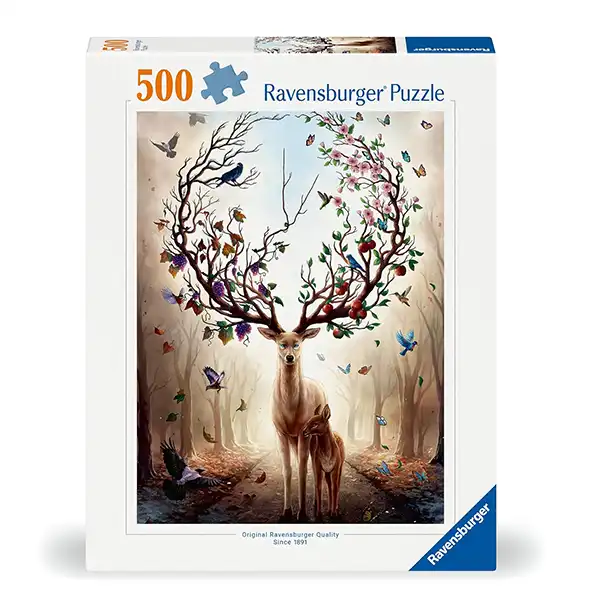 خرید پازل 500 تکه طرح گوزن جادویی ساخت آلمان