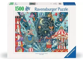 خرید پازل 1500 تکه رونزبرگر Ravensburger طرح به سیرک خوش آمدید Welcome to the Circus