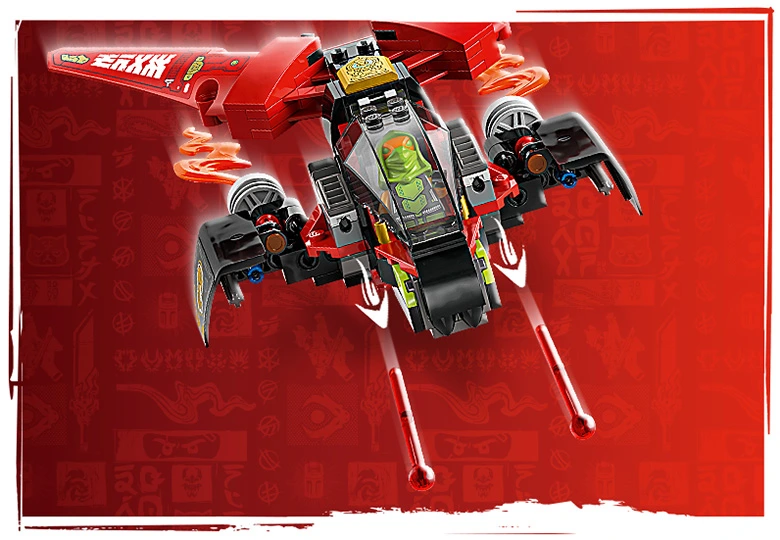 بنر مدل وسیله نقلیه Lego ninjago 71844