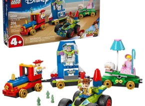 لگو دیزنی مدل 43264 جشن قطار و ماشین کنترلی