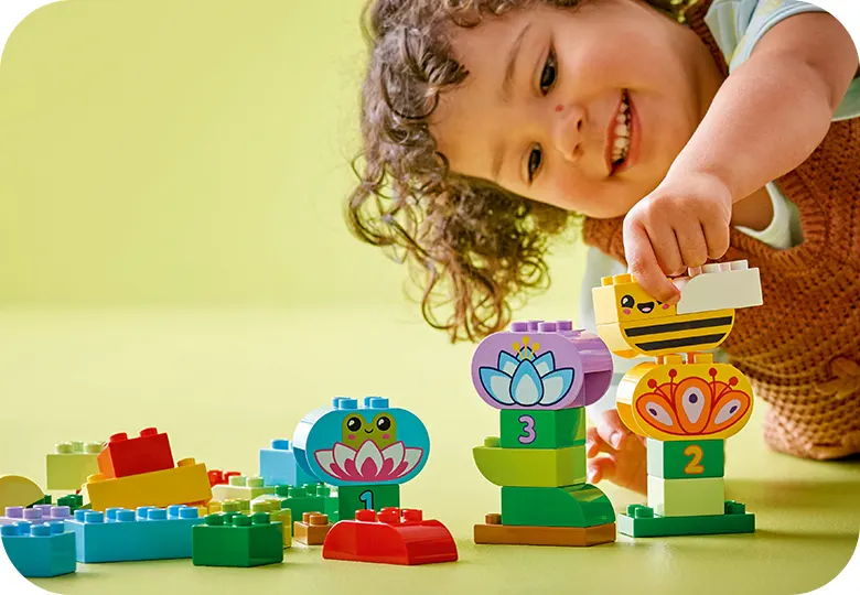 بنر تمرین عالی برای انگشتهای کوچیک Lego Duplo 10444