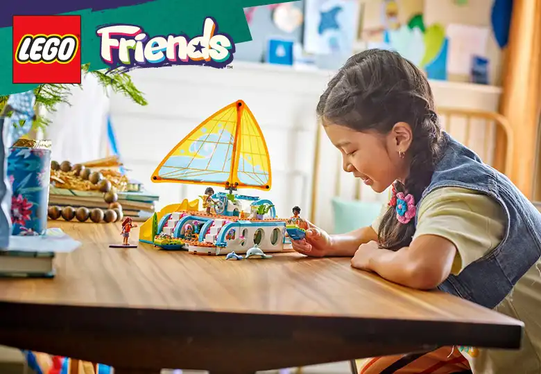 لگو سری فرندز مشابه محصول لگو دیزنی مدل 43264 جشن قطار و ماشین کنترلی داستان اسباببازیها