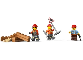 3 مینی فیگور Lego Bulldozer