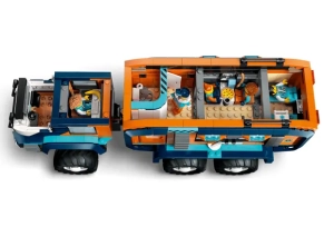 نمای بالا Lego City Arctic Explorer Science Lab Truck
