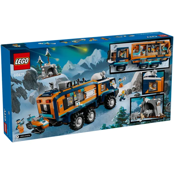 قیمت لگو سیتی مدل 60471 کامیون لابراتوار قطب شمال
