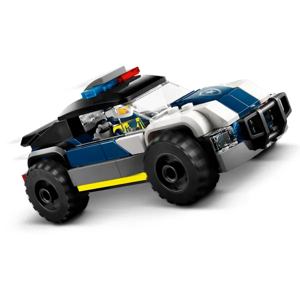 عکس عکس ماشین پلیس لگو سیتی مدل 60457 در عملیات جادهای