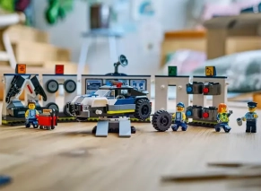 راهنما ساخت لگو گاراژ ماشین پلیس LEGO City