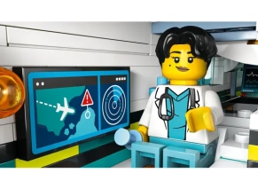 خرید فیگورهای مشخصات لگو سیتی مدل 60465 هواپیما آمبولانس هوایی