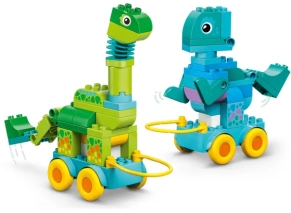 خرید 3in1 Dinosaurs on Wheels لگو دوپلو در بزرگ ترین فروشگاه اسباب بازی ایران پانزی تویز