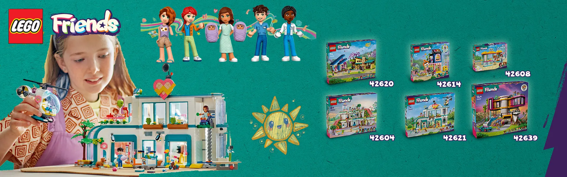 بنر اصلی Lego Friends 42621