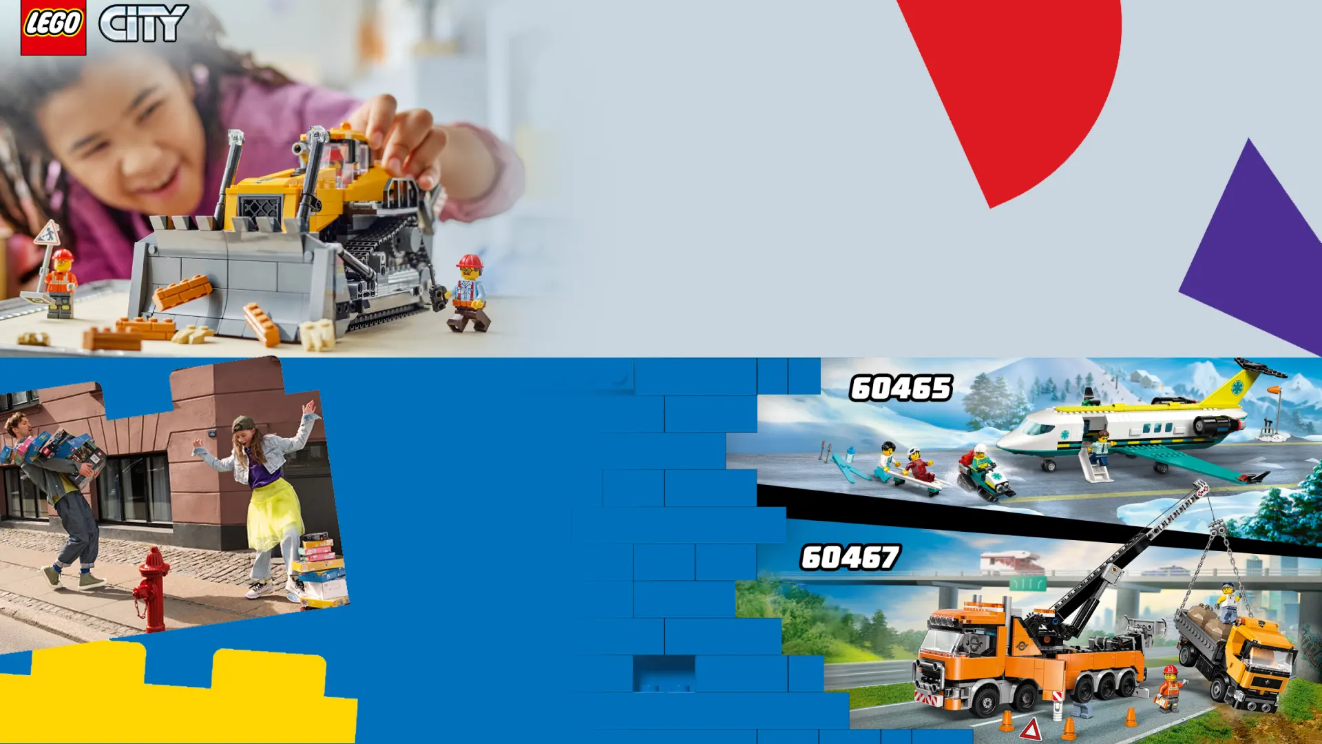 بنر اصلی لگو سیتی مدل 60466