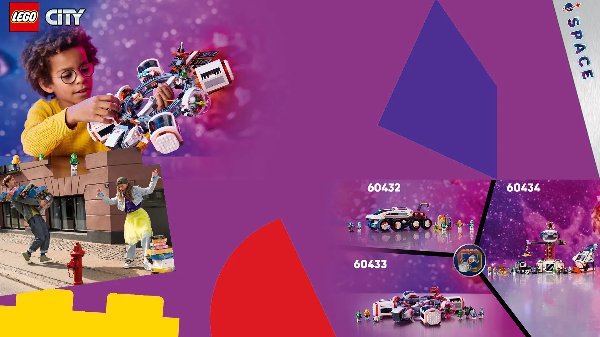 بنر اصلی لگو سیتی مدل 60433