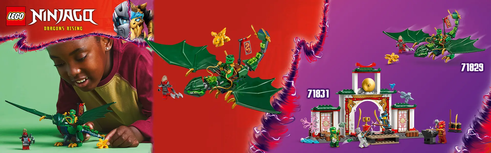 بنر اصلی Lego ninjago 71829