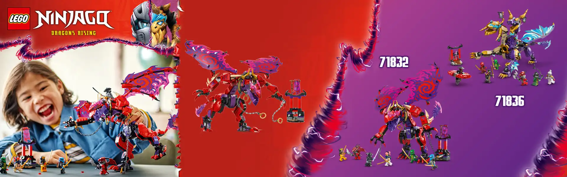بنر اصلی Lego ninjago 71832
