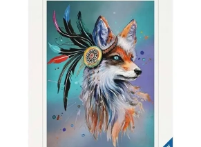 پازل هزار تکه طرح روباه رونزبرگر