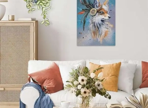 پازل هزار تکه طرح روباه رونزبرگر