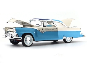 ماکت Ford Crown Victoria 1955 آبی برند Lucky Die Cast