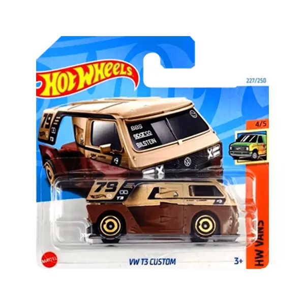 ماشین هات ویلز VW T3 Custom کد HRY57