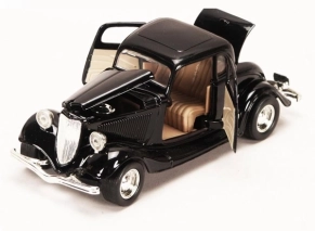 بهترین ماکت ماشین فلزی موتورمکس Motormax مدل 1:24 1934 Ford Coupe