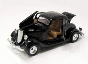 عکس ماکت ماشین فلزی موتورمکس Motormax مدل 1:24 1934 Ford Coupe