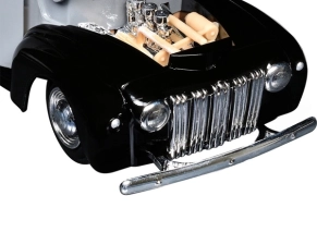 عکس ماکت ماشین فلزی موتور مکس Motormax مدل 1:24 Ford Jailbar Pickup 1942-47