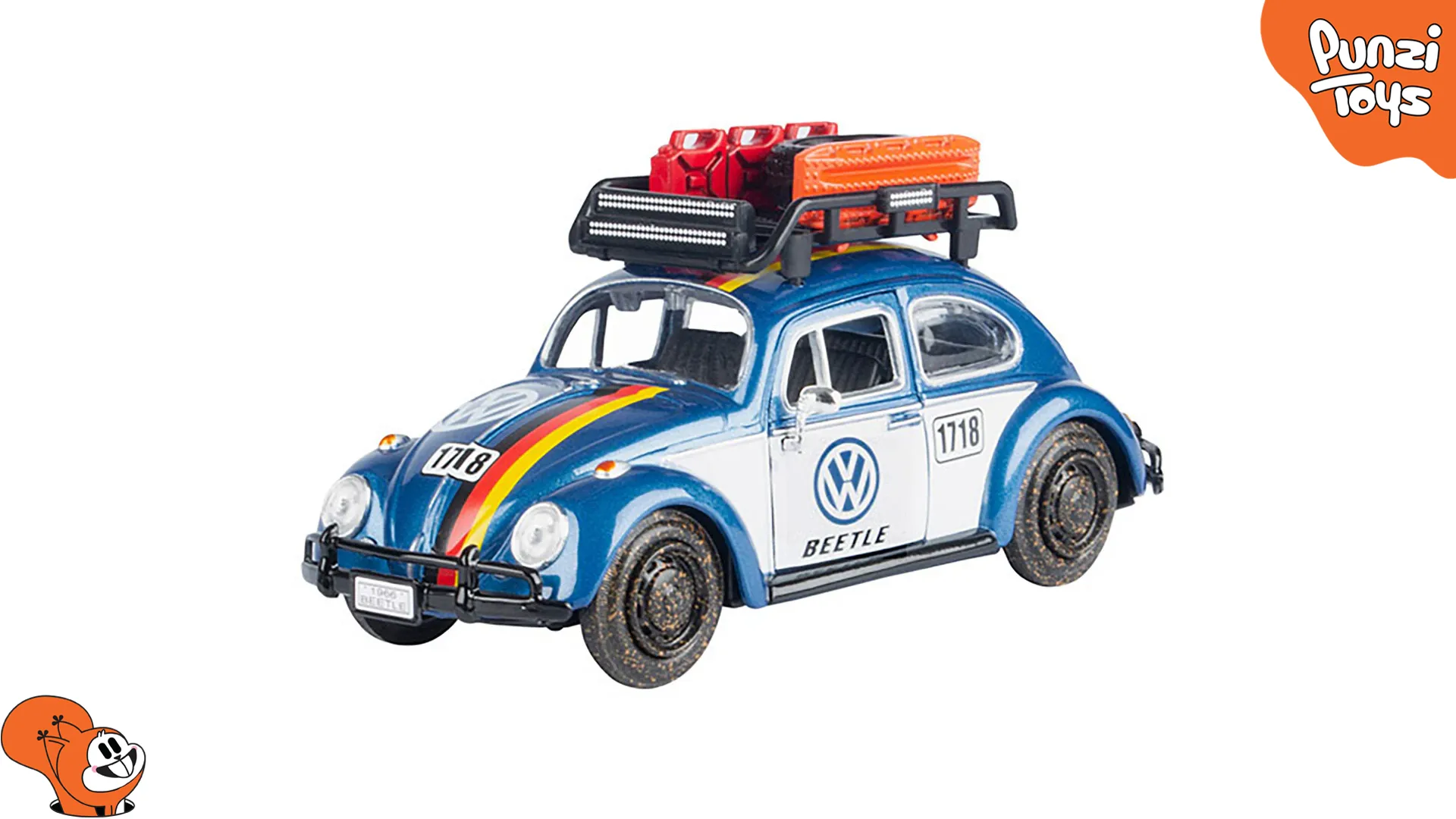 ماکت ماشین فلزی موتور مکس Motor Max مدل 1:24 فولکسواگن Beetle Off Road