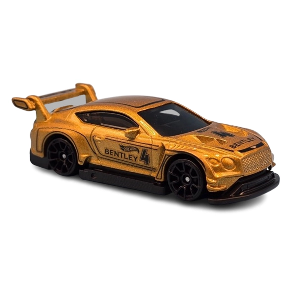 قیمت ماکت کلکسیونی ماشین هات ویلز مدل 2018 Bentley Continental GT3 طلایی کد JBC18