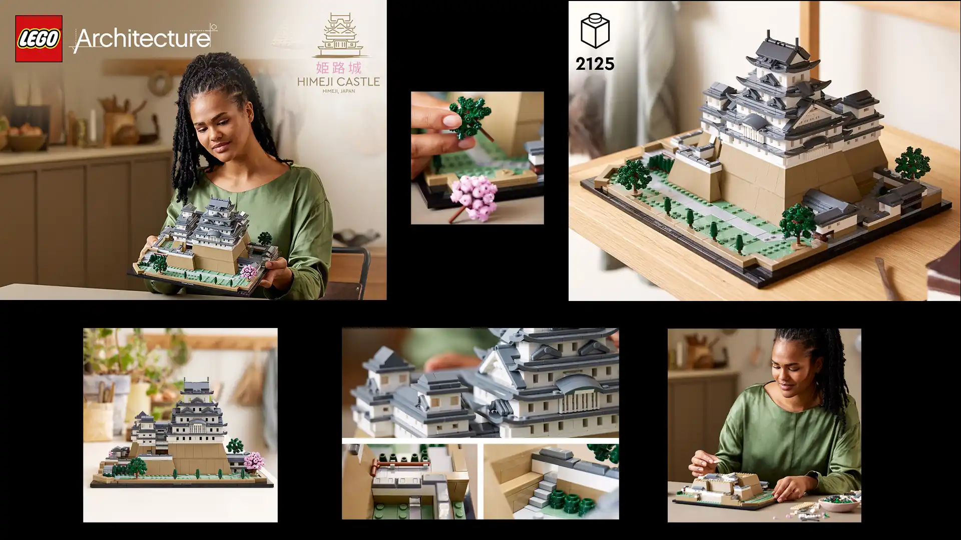 بنر دسکتاپ Lego architecture himeji castle 21060