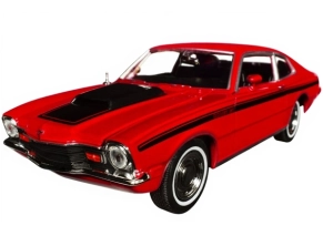 خرید ماکت ماشین فلزی موتورمکس Motormax مدل 1:24 1971 Mercury Comet GT قرمز اورجینال