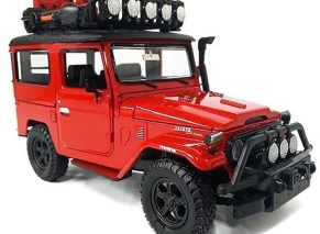 فروش ماکت ماشین فلزی موتورمکس Motormax مدل 1:24 Toyota FJ40 Land Cruiser در اسباب بازی فروشی پانزی تویز