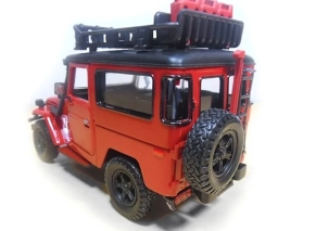 بهترین ماکت ماشین فلزی موتورمکس Motormax مدل 1:24 Toyota FJ40 Land Cruiser