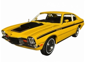 خرید ماکت ماشین فلزی موتورمکس Motormax مدل 1:24 1971 Mercury Comet GT زرد اورجینال