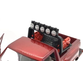 ماشین آفرودی ماکت ماشین فلزی موتور مکس Motormax مدل 1:24 Sierra GT Pickup Truck 1992