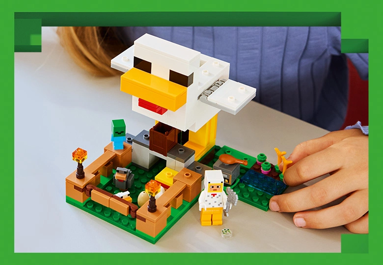 چیکن کوپ LEGO Minecraft Chicken Farm 21585
